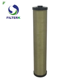 Cartouche filtrante de compresseur d'air d'exactitude de Filterk 1μm, filtres à air de haute précision pour des compresseurs