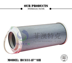 Cartouche filtrante liquide de fibre de verre, modèle industriel du filtre d'eau HC8314FKN8Z