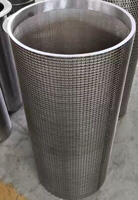 Wedge Wire Strainer Element 50 Micron Replacement Amiad CTF-E100-L8 410x871 for Water Filtration