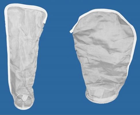 Sacs filtrants réutilisables en acier inoxydable résistants aux hautes températures, structure à cartouche de 500-5000 mesh