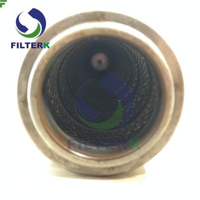 Stainless Steel Coalescing Filter Element with 99% Efficiency and 0.3u Porosity for Gas/Liquid Separation