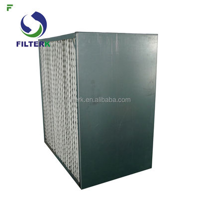 FILTERK OM/040 Oil Smoke Filter Element with 3 Months Warranty Galvanized Frame and ISO/DIS 2942 Certified for Industrial Applications