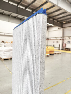 Élément filtrant de plaque de frittage 1206,00 x 564,00 mm remplacer Herding Herding S-26230 Matériau n° 0375600