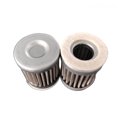 Cartouches filtrantes plissées miniatures en acier inoxydable 304/316L, haute température, résistantes à la Corrosion, Filtration 1-100m pour l'huile