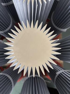 Flange Mount Stainless Steel Pleated Metal Filter Cartridge Reusable Washable Industrial Folded Filter Element