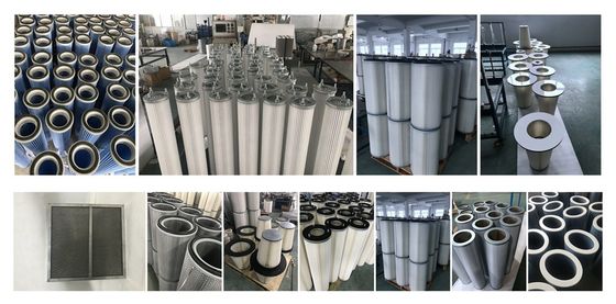 Efficacité cylindrique de la cartouche 99,9% de filtre à air de cellulose